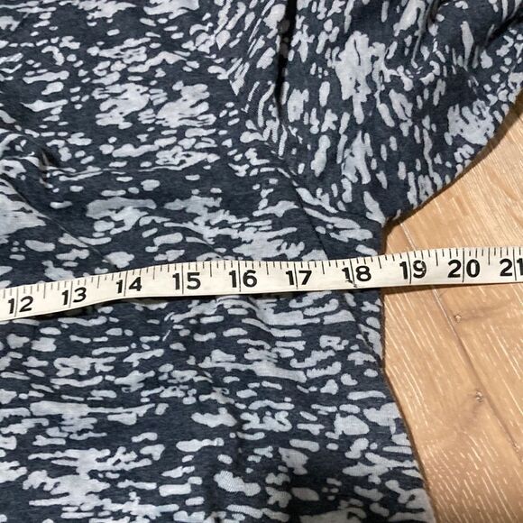 Sundance Dreamer blue and blue layered long sleeve tunic, top size small - Picture 4 of 8